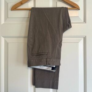 Taupe Banana Republic Sloan Curvy Fit Pants